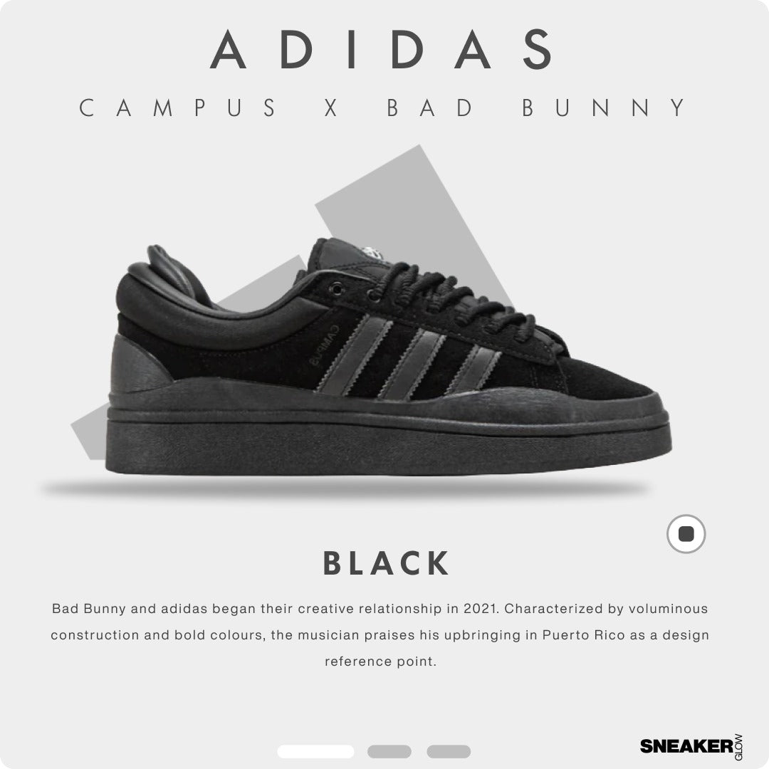 ADIDAS CAMPUS X BAD BUNNY BLACK