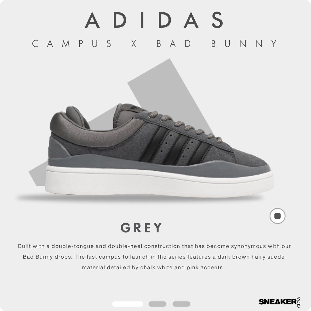 ADIDAS CAMPUS X BAD BUNNY GREY