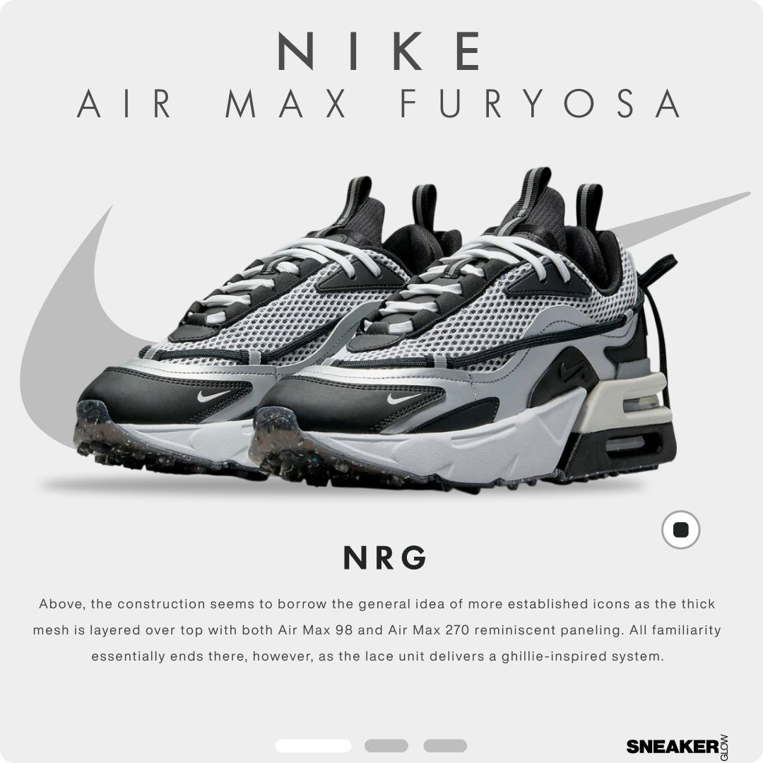 NIKE AIR MAX FURYOSA NRG METALLIC SILVER