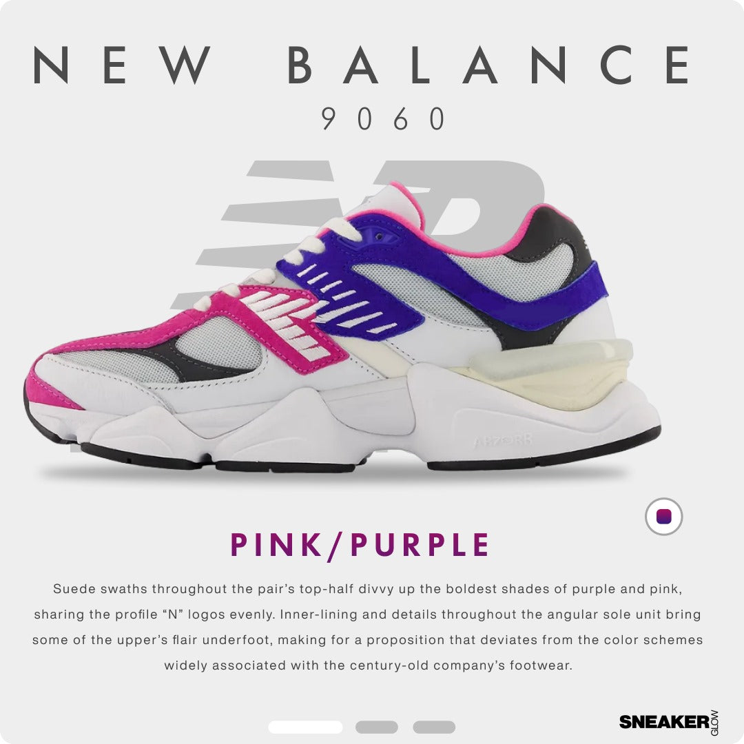 NEW BALANCE 9060 PINK/PURPLE