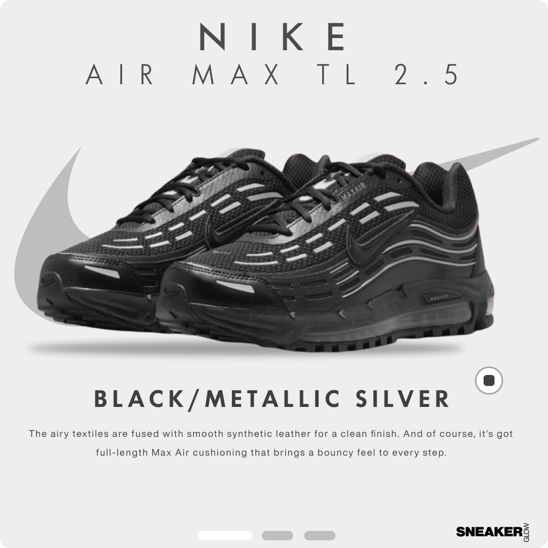 NIKE AIR MAX TL 2.5 “BLACK/METALLIC SLIVER”