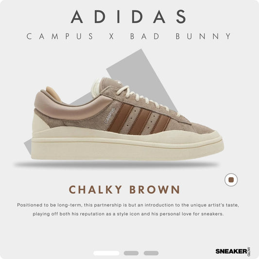 ADIDAS CAMPUS X BAD BUNNY CHALKY BROWN