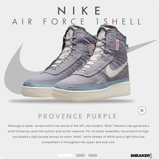 NIKE AIR FORCE SHELL PROVENCE PURPLE