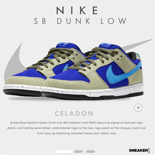 NIKE DUNK SB LOW CELADON