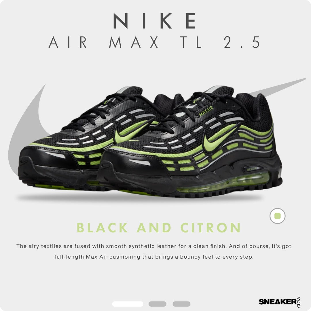 NIKE AIR MAX TL 2.5 “BLACK AND CITRON”