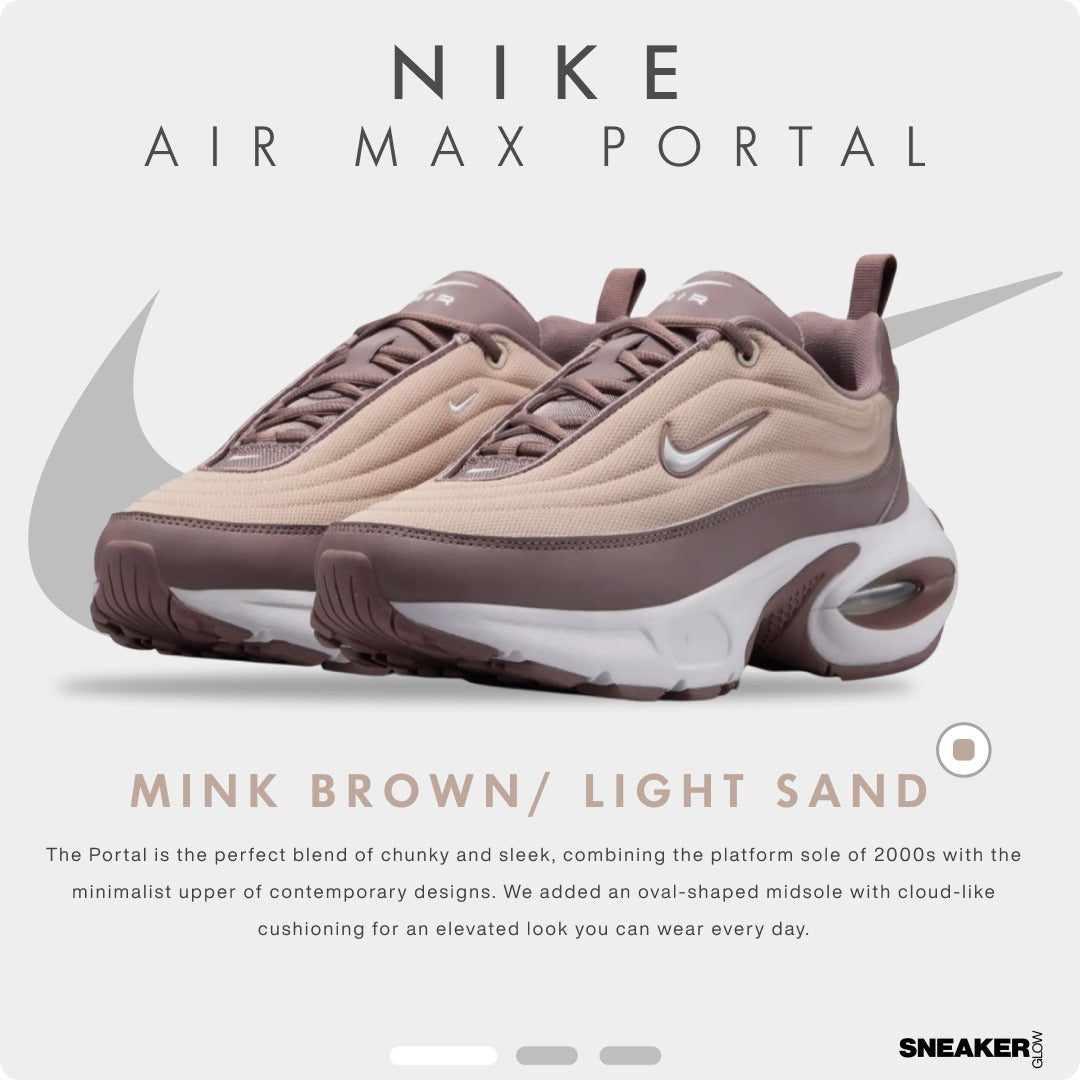 NIKE AIR MAX PORTAL “mink brown/light sand”
