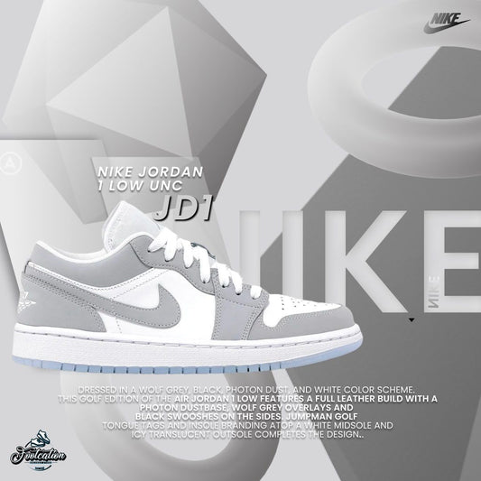 JORDAN 1 WOLF GREY